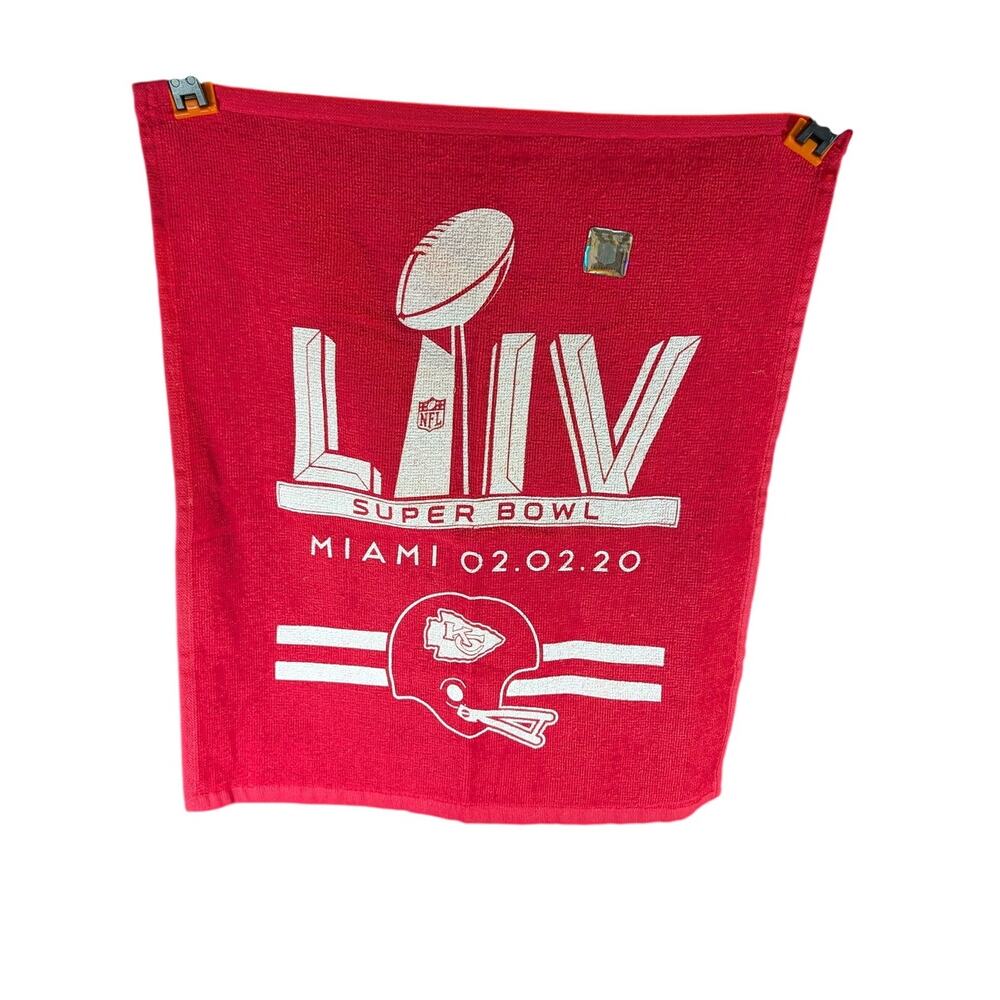 Kansas City Chiefs Super Bowl LIV Rally Towel Miami 2020 NFL Football